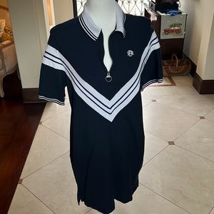 Banana Republic Navy Rugby Dress. Size M.